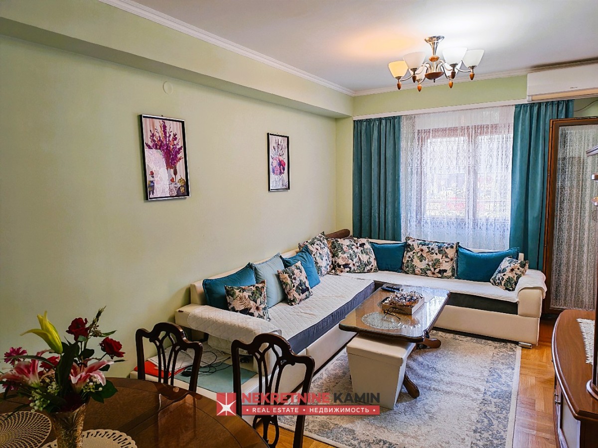 One-Bedroom Apartment with a Large Terrace on the First Floor, Rozino, Budva